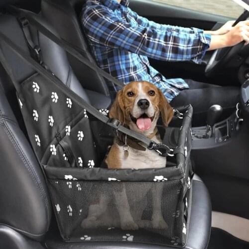 Oxford Waterproof Pet Dog Carrier Pad Safe Carry House Folding Cat Puppy Bag Dog Car Seat Dog Seat Bag Basket Pet Products
