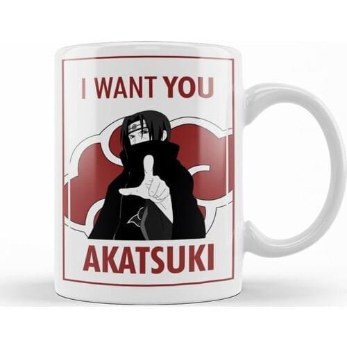 Print Shop Recruta Akatsuki Naruto Mug Cup Porcelain