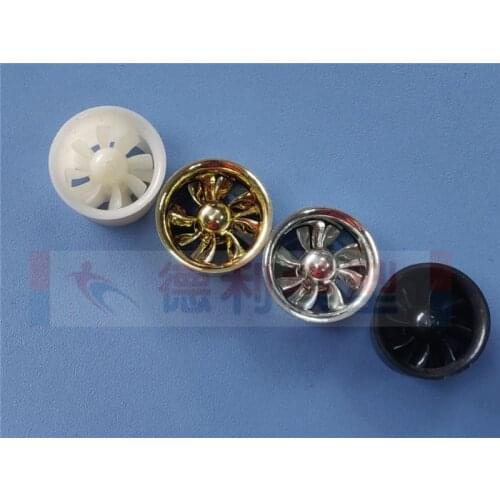 RC Plane Model Accessories 30mm EDF Mini Duct Fan Blade 8 Blades Duct Fan