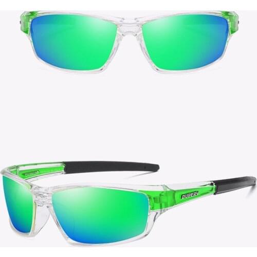 DUBERY Polarized Sunglasses Fishing Camping Hiking Sunglasses Male Sun Glasses For Men Retro Cheap Luxury Brand Designer