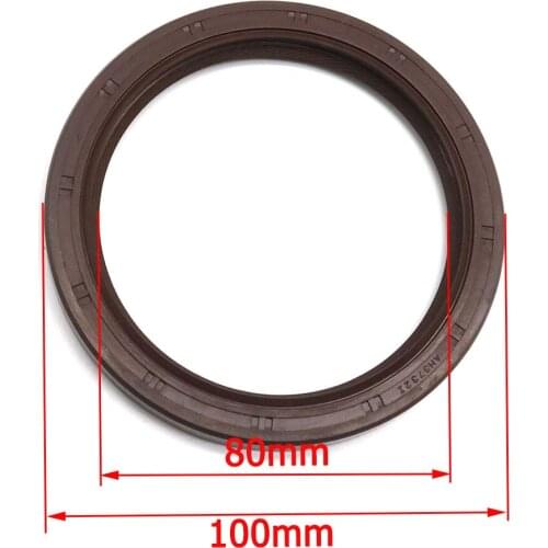 Rubber Rear Main Crankshaft Crank Oil Seal For Honda For Acura Integra Auto Parts 91214-PLE-003 80x100x10mm