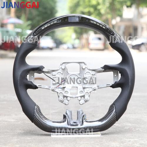 100% Forged Suede Steering Wheel For Ford Mustang 2018-2020 Models
