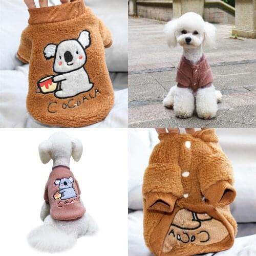 Dog Hoodie Winter Cat Dog Clothes Puppy Clothing Yorkie Poodle Bichon Pomeranian Schnauzer Small Dog Costume Pet Coat Dropship