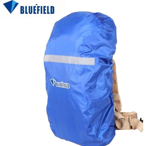 BlueField Outdoor Bag Backpack Rain Cover Rucksack Raincoat Waterproof With Reflective Strip for Hiking Camping Traveling 15-75L