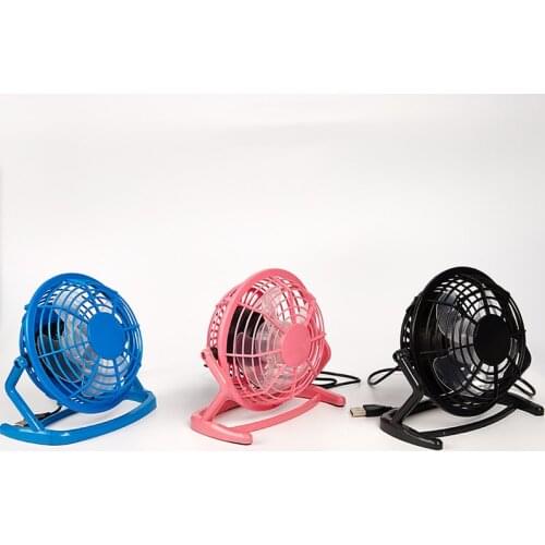 USB Fan Table Desk Fans Super Mute Silent Colorful Cooling Fans Portable