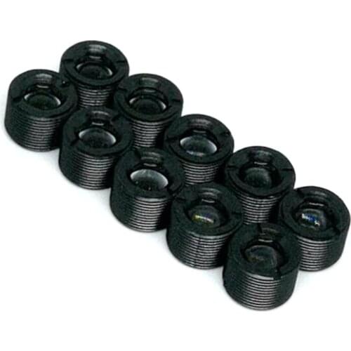 10pcs Plastic Laser Focusing Lens Collimator for 405nm 450nm 650nm 780nm 808nm 980nm RGB Lasers Focus