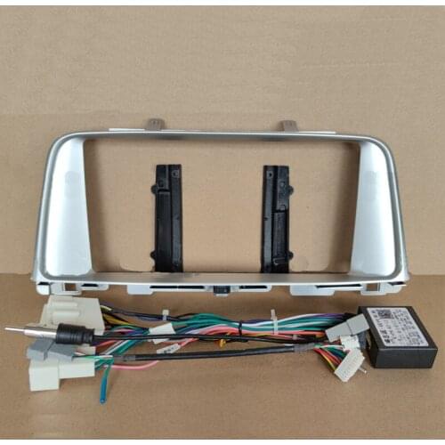 Car Fascia Navigation Fascias Dash Frame Kit For 9" Universal Android Multimedia Player For Kia K5 2015 2016 2017 2018