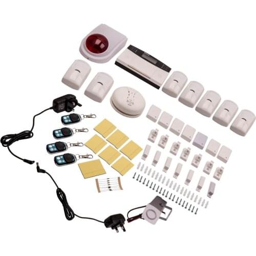 Alarm Security System Wireless Gsm Autodial Home House Burglar Intruder 433 MHz