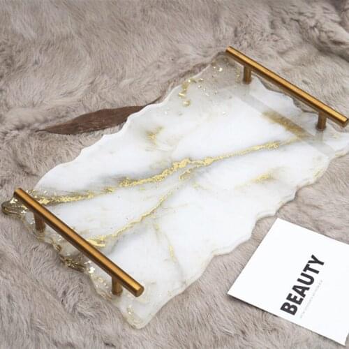 Large Silicone Tray Artist Mold Irregular Coasters Epoxy Resin Art Supplies Make Your Own Tray Epoxy Resin Molds JDH88