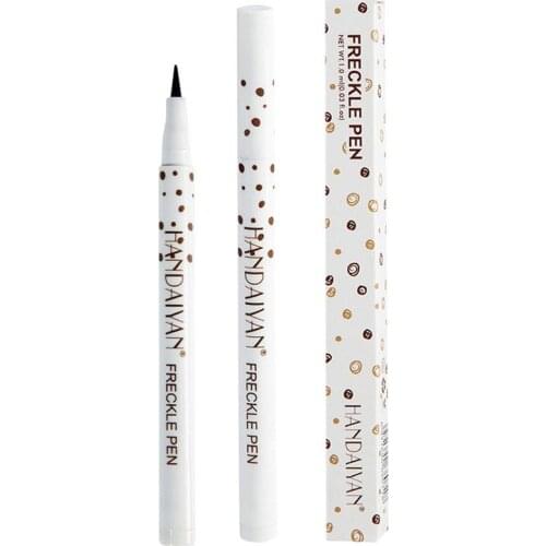 Faux Freckle Pen Faux Lifelike Freckles Makeup Tool Cosmetic Pen Natural Fake Freckles Pencil Long-Lasting Dot Pen Freckle Pen