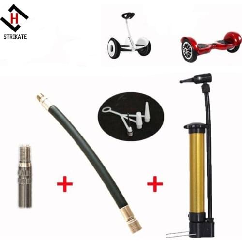 Combo Tools of Inflator Extend Gas Nozzle and Inflatable Tube for NO.9 Balance Scooter Hoverboard bicycle