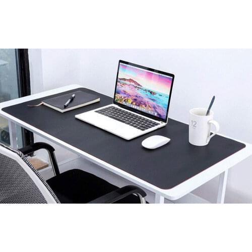 New Arrival Double Color Mouse Pad Large Table Mat Faux Leather Desk Pad Marble for Office Desktop Home Study
