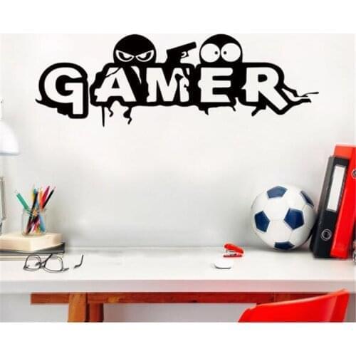 Cartoon Game DIY Wall Stickers,bedroom Wall Decoration for Kids Rooms Art Mural Childrens Gifts