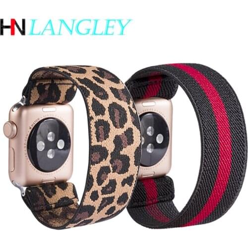 Nylon Strap for Apple Watch 5 Band 44mm 40mm IWatch Band 42mm 38mm Sport Loop Watchband Bracelet Apple Watch 4 3 2 1 38 40 44 Mm