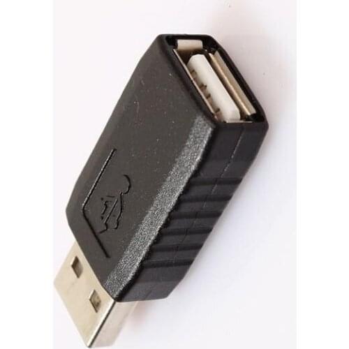 Wholesale USB 2.0 A Male To USB Female Connector Converter Adapter For Laptop Desktop PC 200pcs