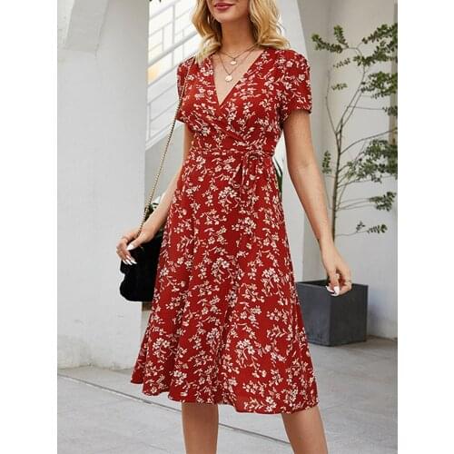 Pdfmily Summer Short Sleeve Dresses