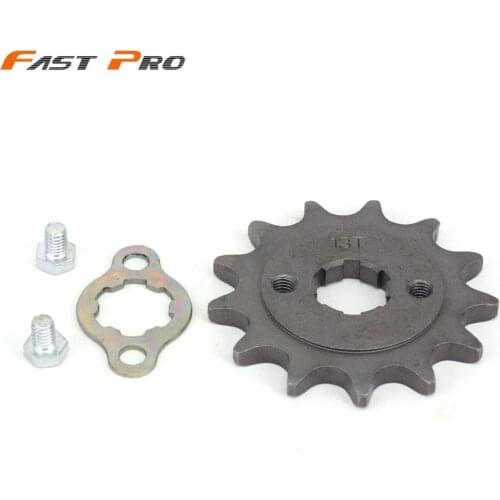 Motorcycle Front Engine Sprocket 520# 10-17 Teeth For Buggys Zongshen HONDA Lifan Loncin Jialing Dirt Bike ATV