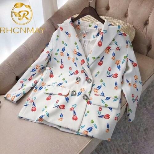 Женские прямые пиджаки RHCNMAY China At AliExpress