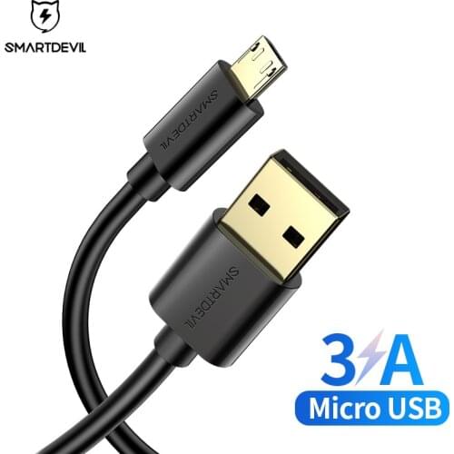 SmartDevil Fast Charging Data Cable Micro USB Cable Cord Android system Universal For Huawei Xiaomi Tablet Phone Adapter cable