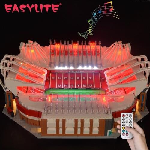 LED Light Kit For 10272 Creator Expert Old Trafford-Manchester DIY Toy Building Blocks Lighting Kit Not Include Model