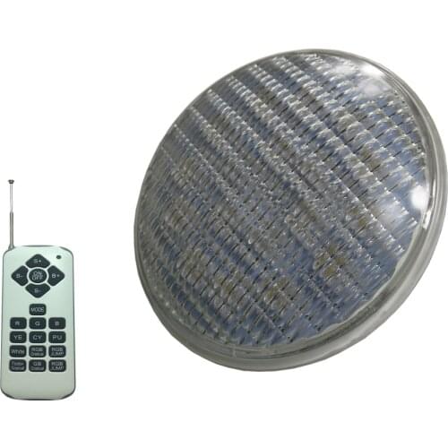 Led piscina par 56 12V Underwater Pond Lamp sauna led light Multicolor with Remote IP 68 18W 36W 54W