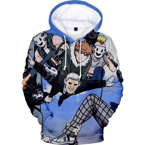 Hot sale Men/women 3D Hoodie Popular Anime Sky Invasion High-Rise Invasion Sweatshirts Boys/girls Sweatshirts Kids Clothes tops