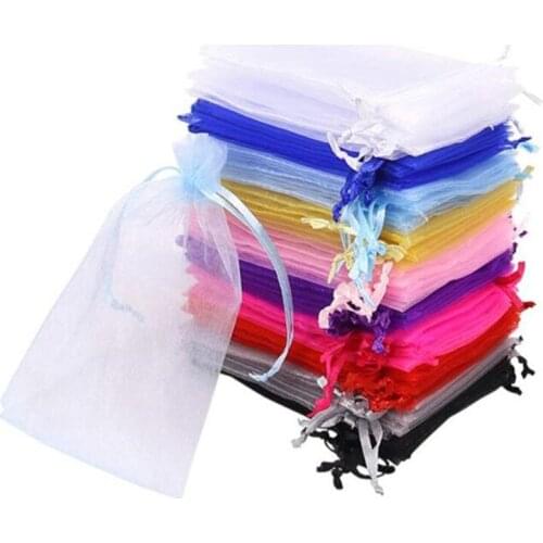 100PCS 5x7cm 7x9cm 8x10cm 9x12cm Coloful Velvet bag Jewelry Packing Velvet Drawstring Pouches Gift Bags Can customized 5Z