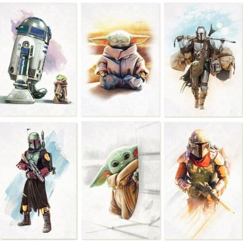 5D DIY Diamond Painting Disney Alien Yodaross Cross Stitch Kit Full Drill Embroidery Mosaic Art Picture of Rhinestones Decor
