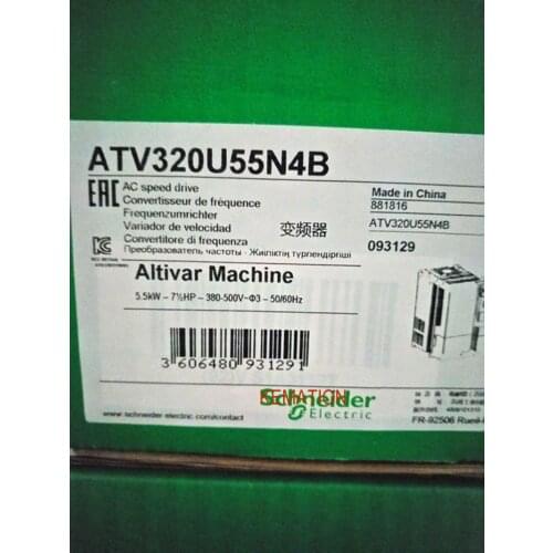 ATV320U55N4B Altivar ATV320 Original New Inverter Variable Speed Drive 5.5kW 3 phase