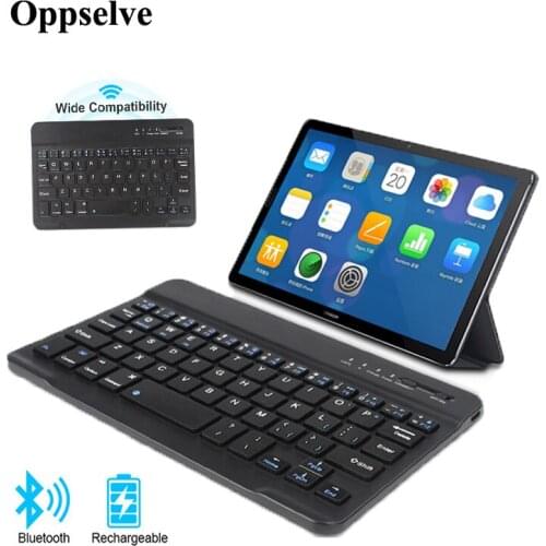 Mini Bluetooth Rechargeable Keybaord For Laptop Tablet Wireless Keyboard For iPad Mac iPhone PC Keycaps For Android IOS Windows