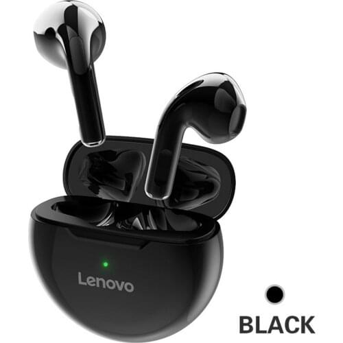 For Lenovo LivePods HT38 TWS Bluetooth Earphone Mini Wireless Earbuds With Mic For IPhone Sport Waterproof 9D Stere Headphone