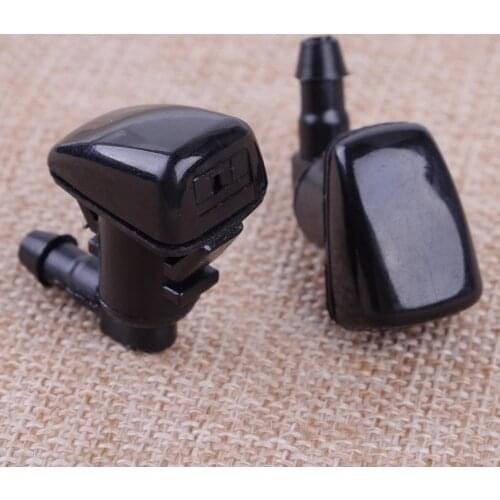 CITALL 2Pcs Windshield Washer Nozzle Jet Front 55079049AA Fit for Jeep Grand Cherokee 2005 2006 2007 20008 2009 2010
