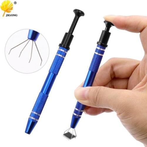 Mobile phone computer IC extraction tool electronic components grabber cotton picker computer chip tweezers polishing tool