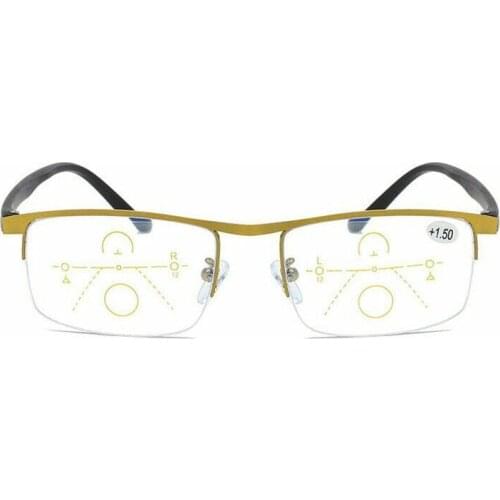German Intelligent Color Progressive Auto Focus Reading Glasses See More Clearly Women Men -MX8