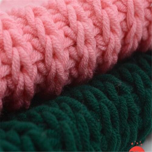 Wholesale 10pcs 1000g natural soft silk milk cotton yarn thick yarn for knitting baby wool crochet yarn weave thread