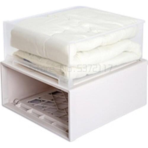 Storage cabinet drawer type household wardrobe plastic clothes storage cabinet multi-layer finishing cabinet