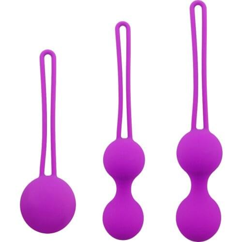 Safe Silicone Smart Ball Kegel Ball Ben Wa Ball Vagina Tighten Exercise Machine Vaginal Sex Toys for Women