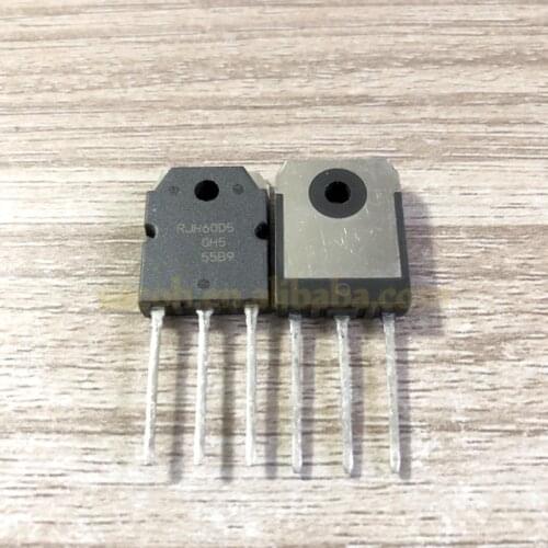 10Pcs RJH60D5DPK or RJH60D5BDPQ or RJH60D5DPM or RJH60D5 TO-3P 80A 600V High Speed IGBT