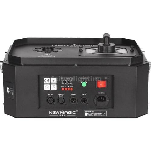 1600w dmx LED vertical upshot fog machine led rgb dj smoke fog machine for disco stage bar party