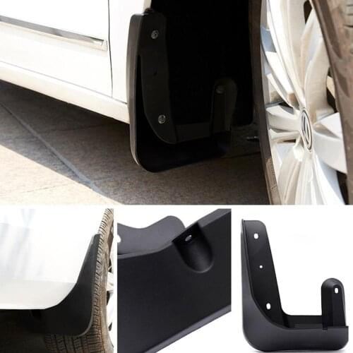 4Pcs/Set Car Auto Front Rear Side Mud Flaps Splash Guards for 13-19 Ford Mondeo
