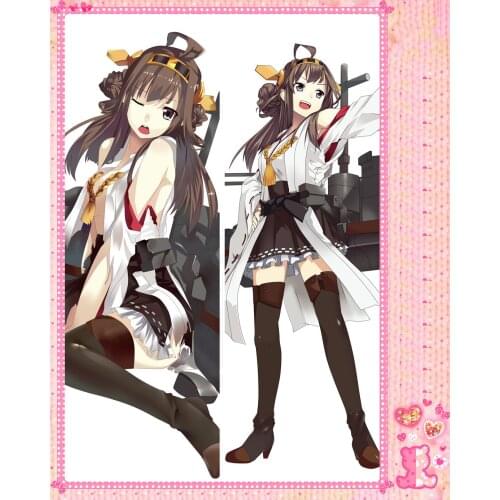 Anime Cartoon Collection Peachy Poly Microfabric Double Bolster Hugging Pillow Case Cover No.59085