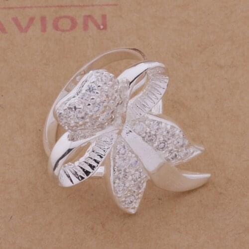 AR152 Hot sterling ring, fashion jewelry, big bow tie /aivajaca ajpajawa silver color