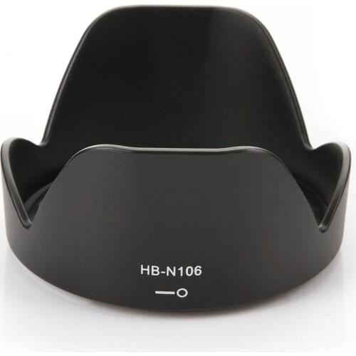 Bayonet mount Lens Hood for Nikon HB-N106 D5300 D3300 AF-P DX Nikkor 18-55mm f/3.5-5.6G VR