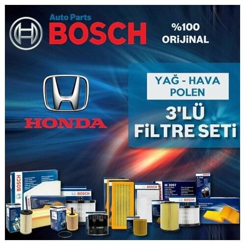 For Honda CR-V 1.6 i-DTEC Bosch Filter Care Set 2015-2020