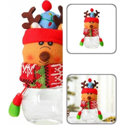 Long Lasting Durable Christmas Candy Bag Kids Gift Portable Candy Box Creative for Party