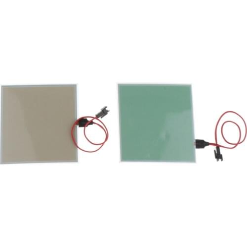 MagiDeal ABS Plastic EL Lamp Electroluminescent Panel Backlight 10x10CM