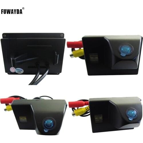 FUWAYDA LED Night Vision CCD Chip Car RearView Reverse Assistance system Car Camera for TOYOTA Land Cruiser LC 100 120 4500 4700