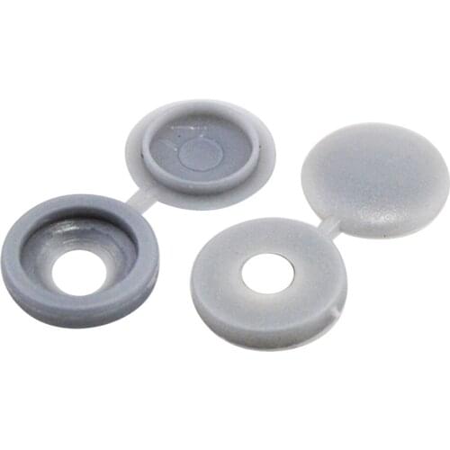 500/100Pcs Plastic Hinged Screw Cover Caps Washer Flip Tops Multiple Colour for Furniture Hardware SCIE999