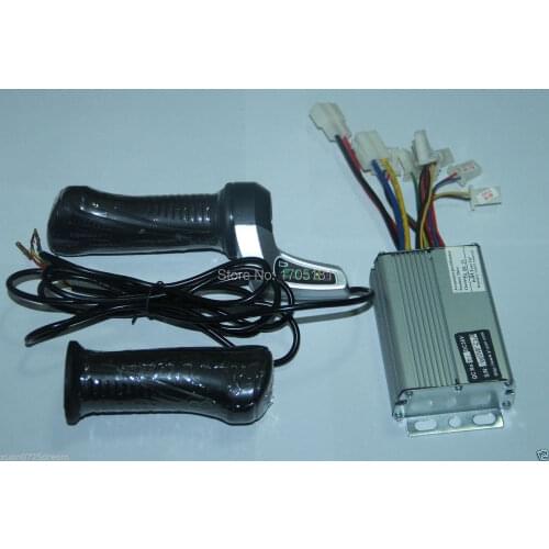 36V 1000W Electric bike Scooter Motor Brushed Controller+Throttle Twist Grips Display electric bike modified replace parts