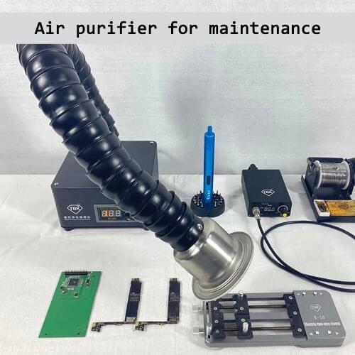 Smoking machine absorbs welding fumes,air purification, fume extractor,cleaning of rubber or oil and other repairment fumes